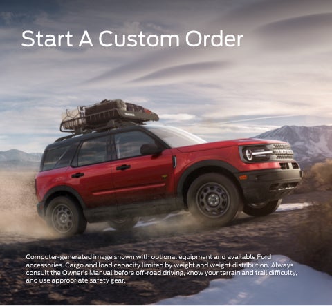 Start a custom order | Big Valley Ford, Inc. in Ewen MI