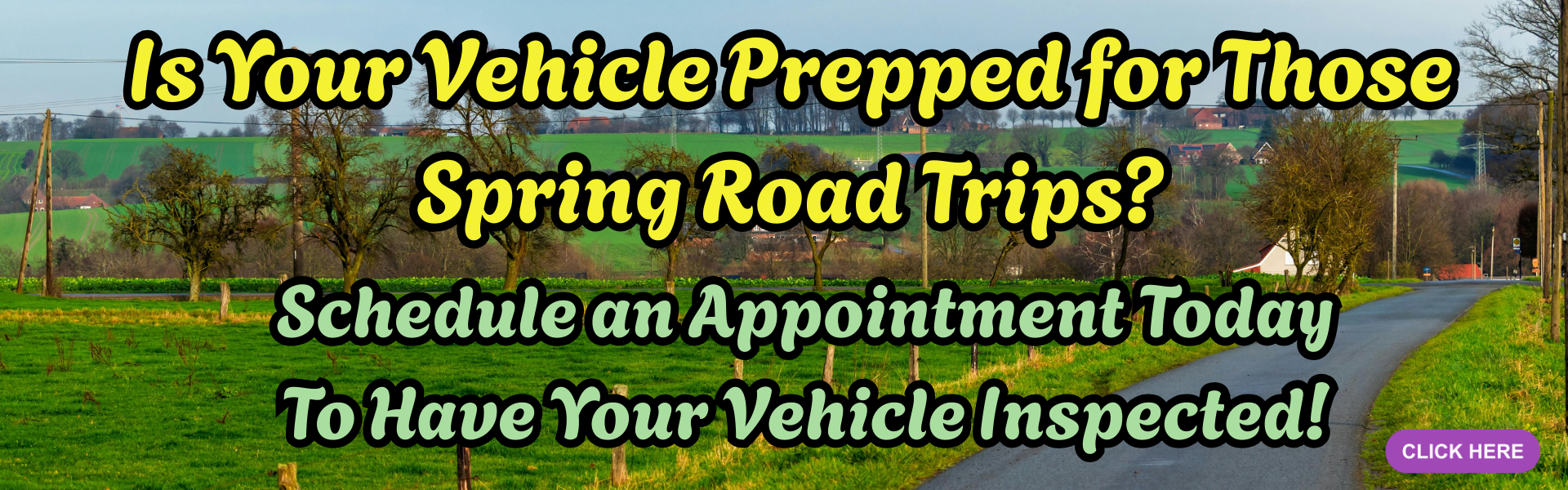 Spring Maint banner March 2026